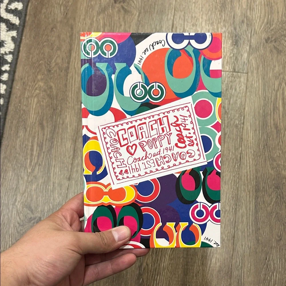 Coach Multicolor Graphic Notebook - Picture 1 of 7